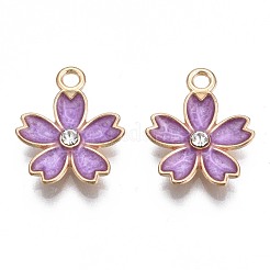 Подвески из эмали и сплава&nbsp;ENAM-N054-57-RS