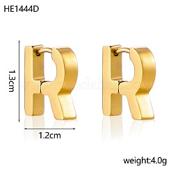 Pendientes de aro de acero inoxidable 304&nbsp;STAS-OY016-79G
