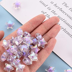 Прозрачные акриловые бусины&nbsp;TACR-S152-02D-SS2114