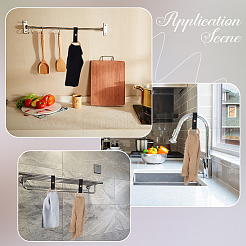 3шт держатель для полотенец из искусственной кожи&nbsp;HJEW-CN0001-37