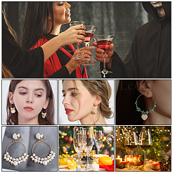 Серьги-кольца из нержавеющей стали 304&nbsp;STAS-UN0015-67