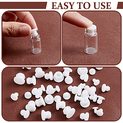 60 bouchon en silicone de 12 styles&nbsp;SIL-NB0001-57