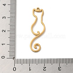 Ciondoli in acciaio inox 304&nbsp;STAS-O005-09G