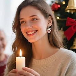 Литые эмаль болтающиеся серьги стержня&nbsp;FS-WG2163E-01