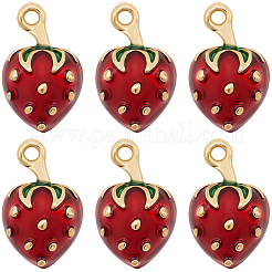 Кулоны с эмалью из латуни&nbsp;KK-BBC0022-86