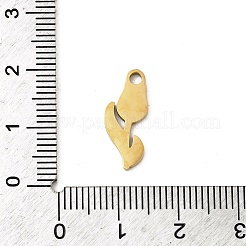 Подвески из нержавеющей стали 304 с эмалью&nbsp;STAS-I336-17G