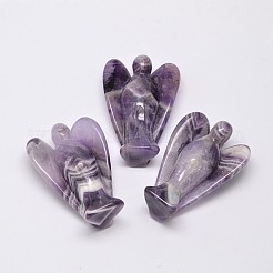 Ангел натуральный аметист украшения для дома&nbsp;DJEW-L009B-06