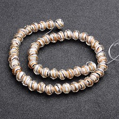 Ручной работы золотые песочные бусины ручной работы&nbsp;LAMP-I010-C-10