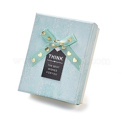 Картон комплект ювелирных изделий коробки&nbsp;AJEW-Z017-02