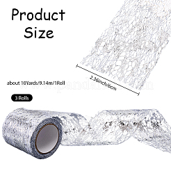 3 рулон полиэстеровых кружевных лент для отделки шитьем&nbsp;OCOR-SP0001-32B