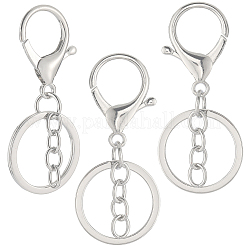 24 шт. застежки для брелка из сплава&nbsp;KEYC-SC0001-82P