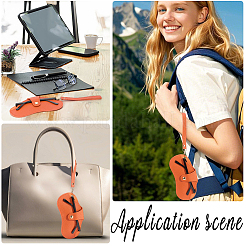 1 шт. футляр для очков из искусственной кожи&nbsp;AJEW-CN0005-54C