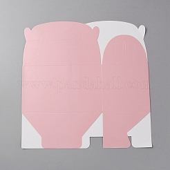 Складные картонные коробки с отверстием для ручки&nbsp;CON-WH0089-64B