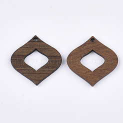 Pendentifs en bois de noyer&nbsp;WOOD-S054-15