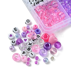 Наборы для изготовления браслетов из акриловых и пластиковых бусин своими руками&nbsp;DIY-FS0006-47