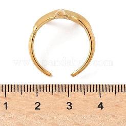 Offene Manschettenringe aus 304 Edelstahl mit Ozeanmotiven für Damen&nbsp;RJEW-K293-02B-G