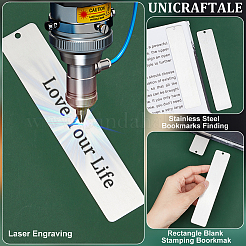 201 закладка из нержавеющей стали поиск&nbsp;STAS-WH0016-62P