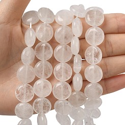 Нити бусин из натурального ангольского кварца&nbsp;G-L648-B15-15mm