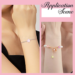 900шт 12 стиля экологически чистые прозрачные акриловые бусины&nbsp;OACR-PA0001-03