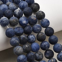 Chapelets de perles en sodalite naturelle&nbsp;X-G-Q462-8mm-07