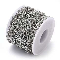 Латунные текстурированные цепочки с витыми звеньями&nbsp;CHC-H116-05P