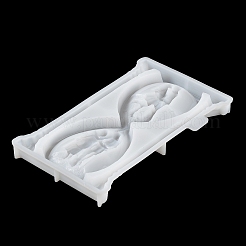 Песочные часы на День Святого Валентина с парой&nbsp;LS-SIL-F007-11