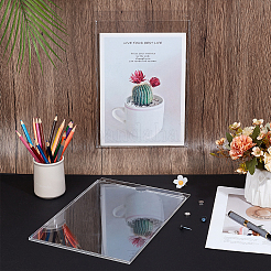 Прозрачные акриловые держатели для именных карточек&nbsp;AJEW-WH0481-59B