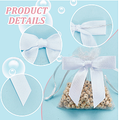 80 шт. 4-х цветные полиэстеровые упаковочные ленты-банты&nbsp;AJEW-AR0002-81