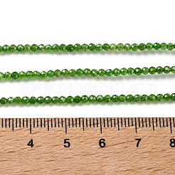 Brins de perles de diopside vert naturel&nbsp;GG-CBA4941-A02-2mm