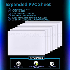 Plaques de moule en pvc expansé&nbsp;DIY-BC0004-67B