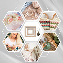 Holz Strickwerkzeug-Sets&nbsp;DIY-WH0888-335AB-01