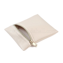 Borse con cerniera per riporre gioielli in similpelle&nbsp;ABAG-G016-01C-02