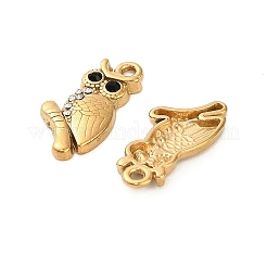 Подвеска из нержавеющей стали 304 со стразами&nbsp;STAS-U047-01G-02