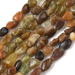 Naturali verdi perle granato fili&nbsp;GG-CBAAEDE-B04