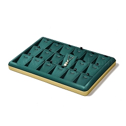 Подставки для дисплея ожерелья из искусственной кожи с 18 слотом&nbsp;VBOX-C003-05A