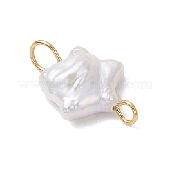 3 шт. 3 стиля подвески-коннекторы из натурального жемчуга Кеши&nbsp;PALLOY-JF04243