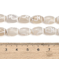 Chapelets de perles de style tibétain&nbsp;GG-CBA4812-C04-8X12MM