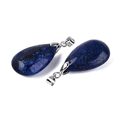 Natürliche Lapislazuli Anhänger&nbsp;G-N362-03P-06