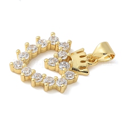 Латунные микро проложить кубического циркония подвески&nbsp;KK-K298-13G