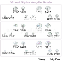 Акриловые бусины смешанного стиля&nbsp;OACR-CJ0002-02