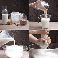 Фильтровальные мешки из нейлона толщиной 80 микрон с затягивающимся шнурком&nbsp;ABAG-WH20005-31B-01