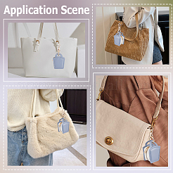 Mini boîtes de rangement pour bagues en cuir PU&nbsp;CON-BBC0001-31B