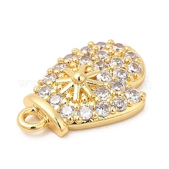 Подвески из кубического циркония с покрытием из латуни&nbsp;KK-R150-13G-01