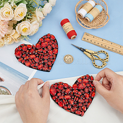 2 шт. акриловые стразы из сплава с фетром для аксессуаров «сделай сам»&nbsp;DIY-FG0005-88