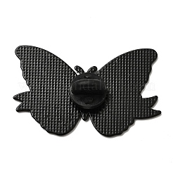 Эмалевые значки в виде бабочки со словами&nbsp;JEWB-L026-10EB-01