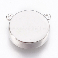 Colgante de latón cabochon ajustes&nbsp;KK-P146-07P