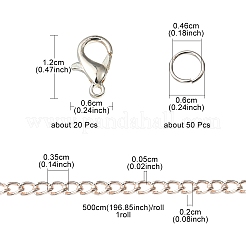 Набор для изготовления браслета-цепочки своими руками&nbsp;DIY-YW0006-43