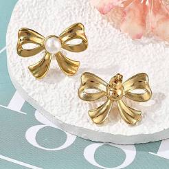 Серьги-гвоздики из нержавеющей стали 304&nbsp;EJEW-S246-01G