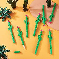 10шт кактус резиновая гелевая ручка&nbsp;AJEW-TA0002-68