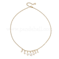 Подвеска-кисточка из натурального жемчуга&nbsp;NJEW-JN05924